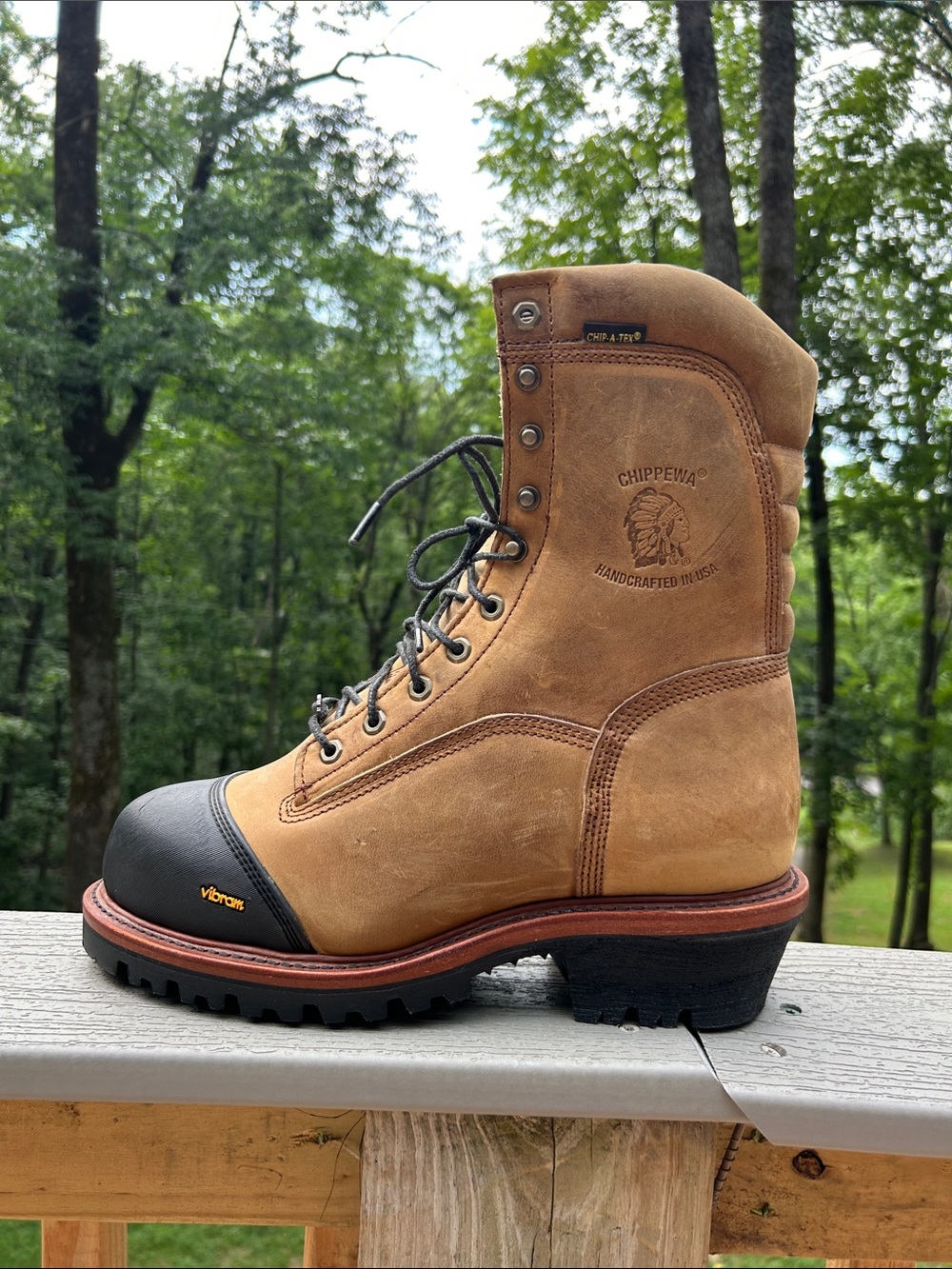 Chippewa Super Logger 9” Waterproof Insulated  Work Boots Men’s Size 11 EEE Wide
